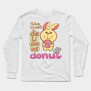 The most delicious donut Long Sleeve T-Shirt